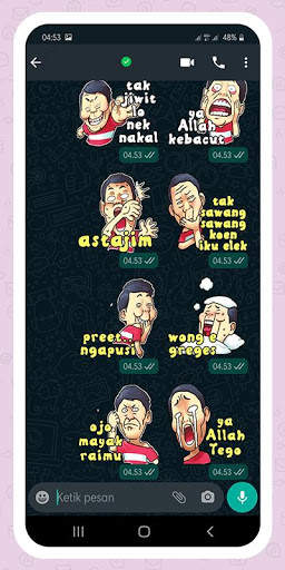 Stiker Jawa Lucu - Stiker WA screenshot 5