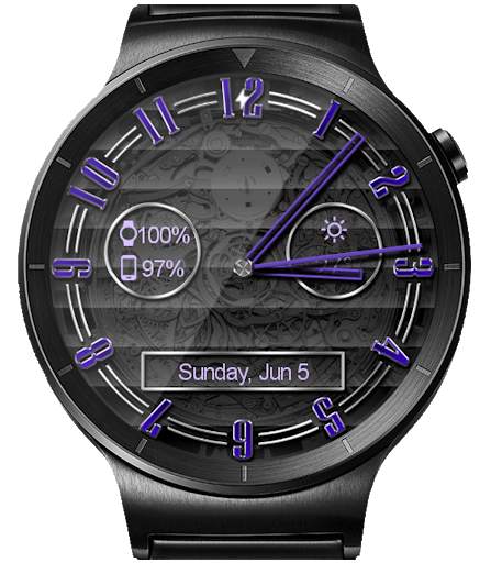 Polished Style HD Watch Face & Clock Widget screenshot 15