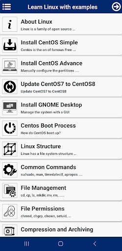 Learn Linux with Examples screenshot 2