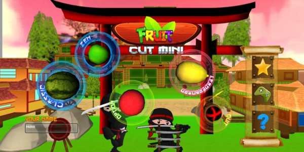 Fruit cut mini 3D real screenshot 4