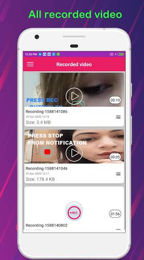 video call recorder for imo screenshot 3