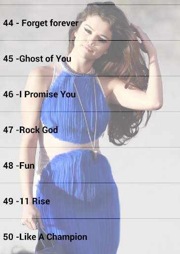 Selena Gomez Songs 2020 without internet screenshot 5