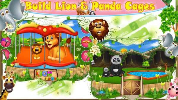 Build a Safari Zoo Repair & Construction Game screenshot 4