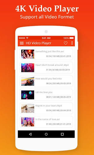 4K Video Player : All Format YT HD Video Player screenshot 2