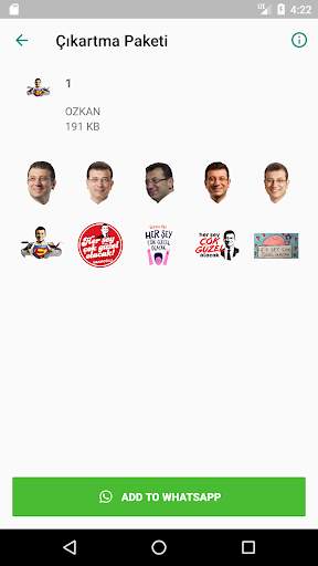 Ekrem İmamoğlu Çıkartmaları🦸‍♂️(WAStickerApps) screenshot 3