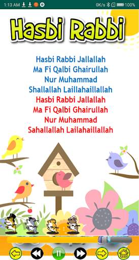 Kids songs Sholawat screenshot 2