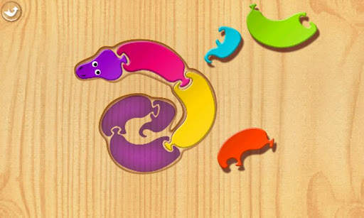 First Kids Puzzles: Snakes скриншот 4