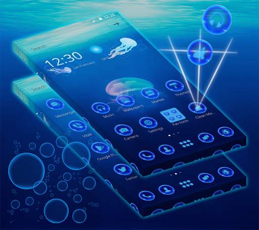 Floating Underwater Jellyfish Launcher screenshot 1
