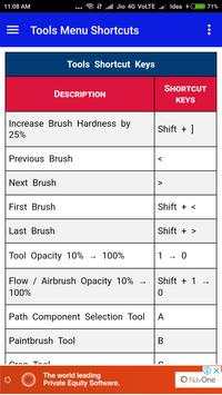 Adobe Photoshop Shortcut Keys screenshot 6