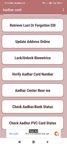 Aadhar Card – Check Aadhar Status, Download Aadhar screenshot 2