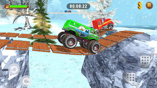 Karayolu Canavar Kamyon Sürüş screenshot 5