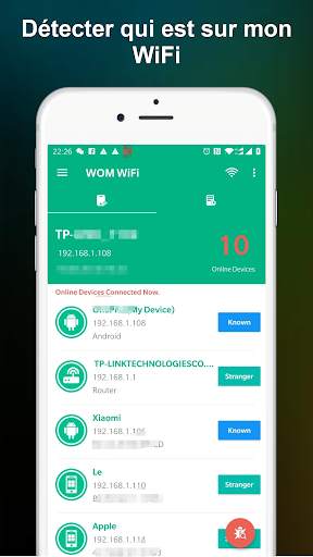 Qui est sur mon WiFi: Moniteur screenshot 1
