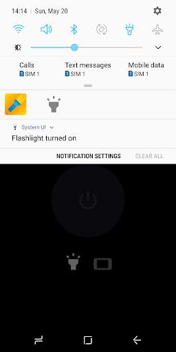 Flashlight widget free app torch screenshot 5