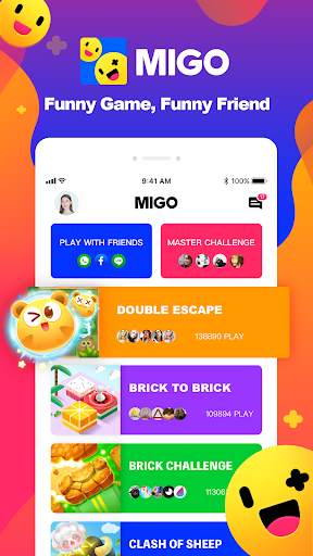 MIGO - Cricket, Ludo, Racing Car Games screenshot 1