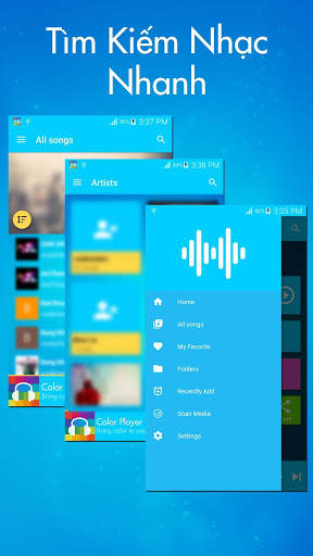 Máy nghe nhạc - Music Player screenshot 3