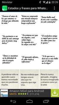 Estados Frases Para WhatsApp screenshot 1