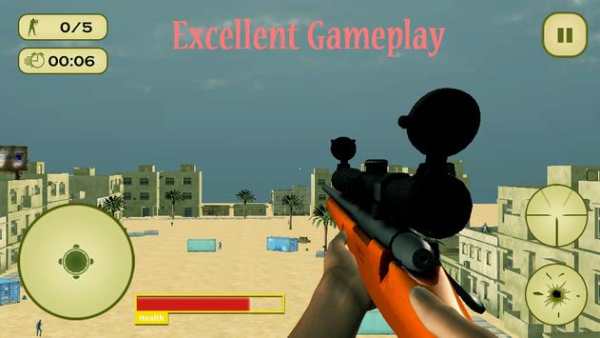 Desert Sniper Shooting 3D screenshot 3