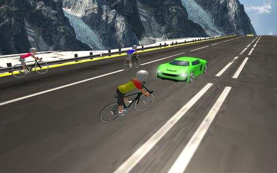 Bicycle Traffic Racing Fever - City Stunt Rider 3D screenshot 4