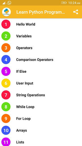 Learn Python Programming screenshot 1