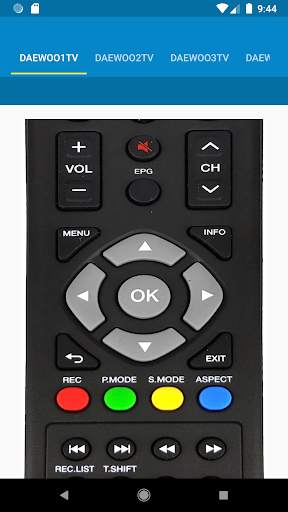 Daewoo TV Remote Control screenshot 5