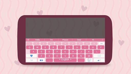ai.keyboard My Baby Girl theme screenshot 5