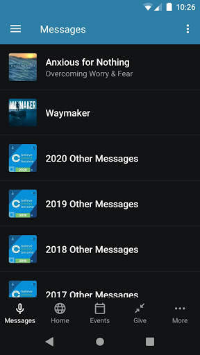 Community Christian Church App screenshot 1