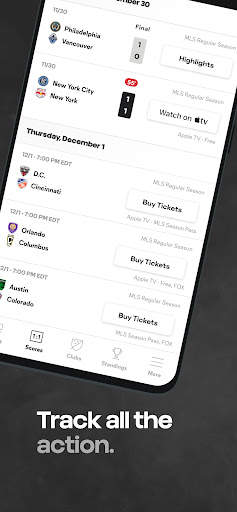 MLS: Live Soccer Scores & News screenshot 3