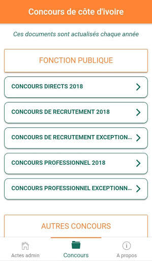 Pièces administratives CI screenshot 5