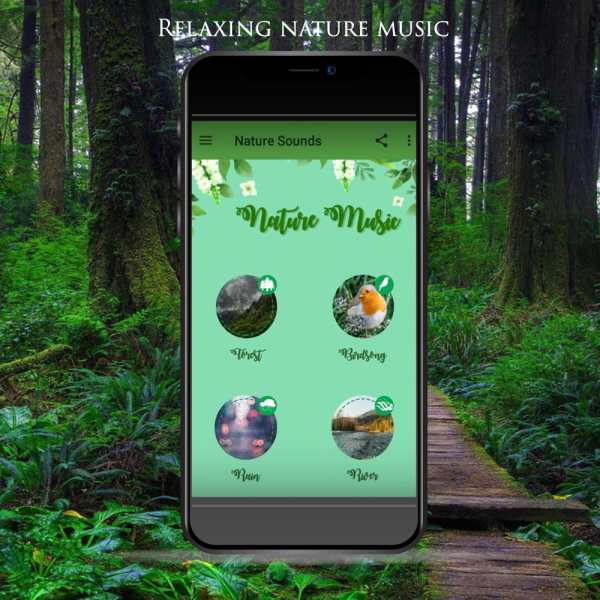Relaxing nature music screenshot 1