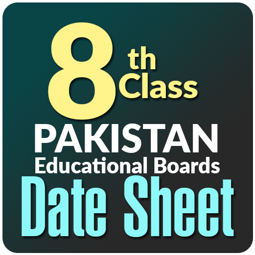 8th class date sheet icon