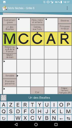 Jeux de grille (mots fléchés & sudoku) screenshot 5