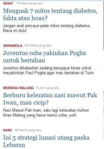 Berita Merdeka Kompas News screenshot 1