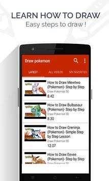 How to Draw Pokemon 3D screenshot 1
