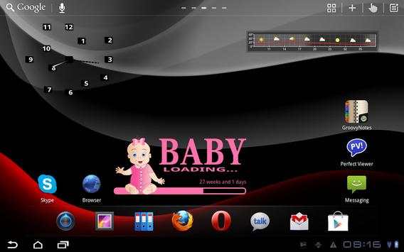 Analog Clock Widget screenshot 5