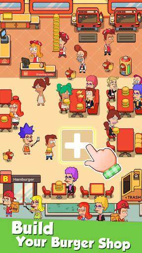 Idle Burger Tycoon-Burger shop screenshot 2