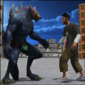 Teen Boy Werewolf: Wolf icon