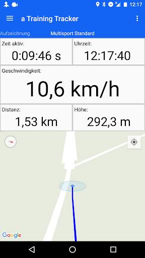 a Training Tracker (ANT  BTLE) screenshot 2
