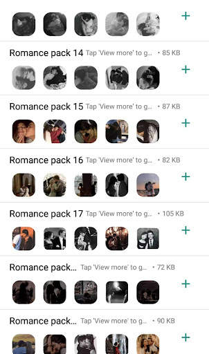 kiss stickers for whatsapp screenshot 1