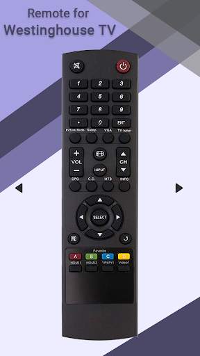 Remote for Westinghouse TV screenshot 3