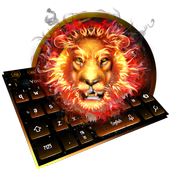 Flame Lion  Keyboard Theme icon