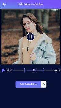 Audio Video Mixer - Add Audio In Video screenshot 1