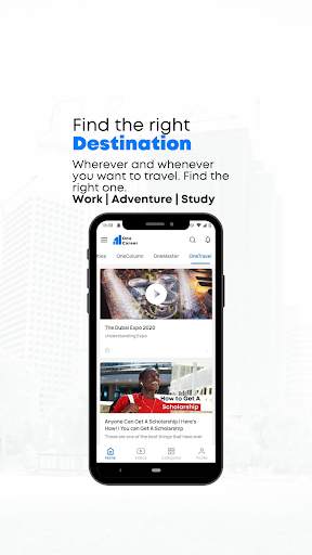 OneCareer App Scholarships Funding Courses Travel screenshot 7