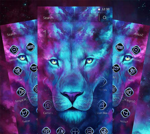 Dark Cyan Legend Lion Theme screenshot 6