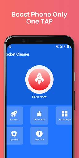 Rocket Clean - Phone Booster & Clean screenshot 1