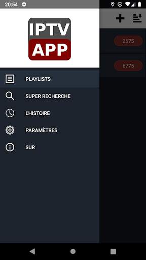 IPTV APP screenshot 1