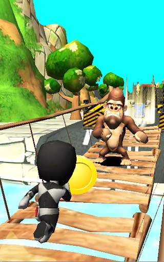 Subway Ranger Dash : Ninja Power Run screenshot 5