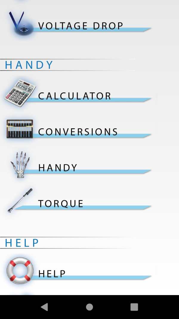 Electrical Calc USA Free screenshot 1