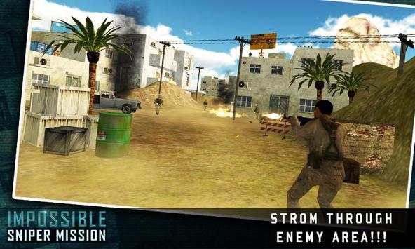 Impossible Sniper Mission 3D screenshot 3