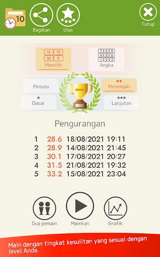 Kalkulasi mental (Matematika) screenshot 12