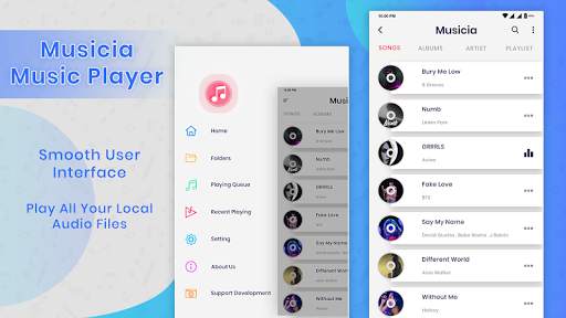 Musicia - Music Player screenshot 2